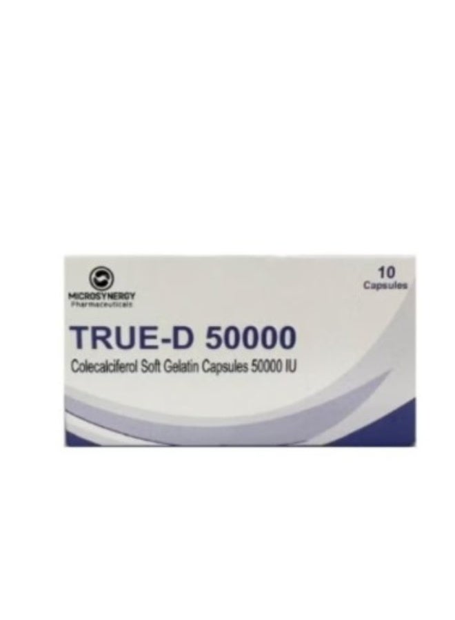True-D 50000IU Capsule 10S
